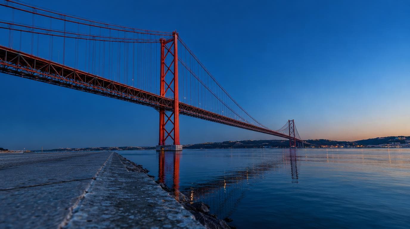 Le pont du 25 Avril à Lisbonne : l'histoire du géant orange, et où le voir